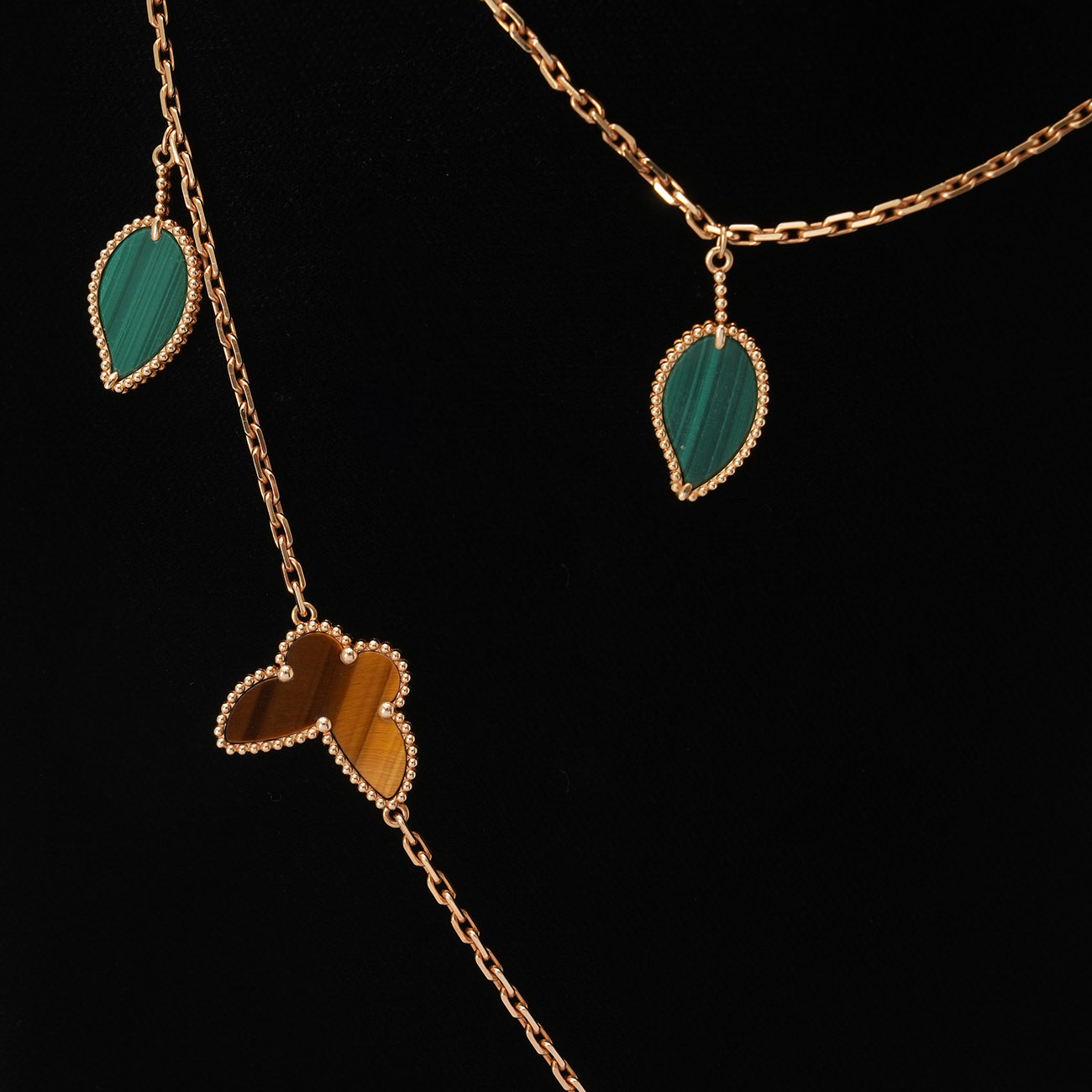 VAN CLEEF & ARPELS(USED)반클리프 12모티브 럭키 알함브라 롱 네크리스